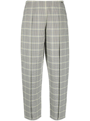 

Check-pattern slim-cut trousers, Armani Exchange Check-pattern slim-cut trousers
