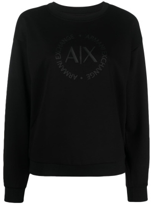 

Logo-print sweatshirt, Armani Exchange Logo-print sweatshirt