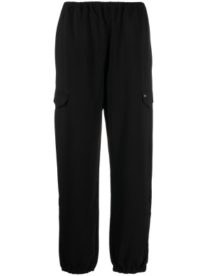 

Elasticated tapered trousers, Armani Exchange Elasticated tapered trousers