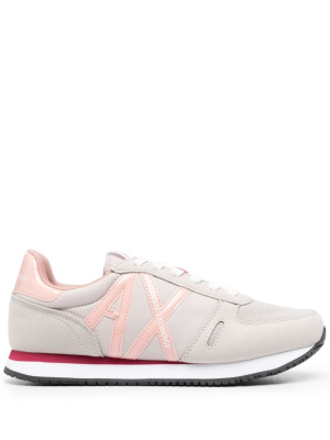 

Panelled-design low-top sneakers, Armani Exchange Panelled-design low-top sneakers