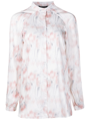 

Faded abstract-print shirt, Armani Exchange Faded abstract-print shirt