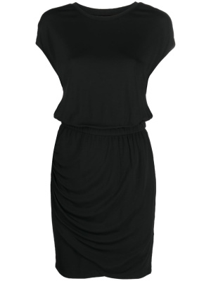 

Ruched-detail jersey dress, Armani Exchange Ruched-detail jersey dress