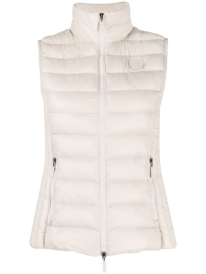 

Logo-patch padded gilet, Armani Exchange Logo-patch padded gilet