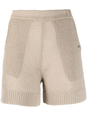 

Cotton-blend knitted shorts, Armani Exchange Cotton-blend knitted shorts