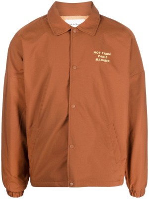 

Slogan-print jacket, Drôle De Monsieur Slogan-print jacket