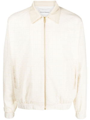 

Anglaise-broderie cotton bomber jacket, Drôle De Monsieur Anglaise-broderie cotton bomber jacket