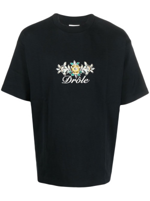 

Graphic-print cotton T-shirt, Drôle De Monsieur Graphic-print cotton T-shirt