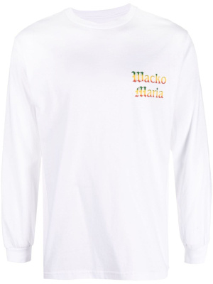 

Logo-print long-sleeve T-shirt, WACKO MARIA Logo-print long-sleeve T-shirt