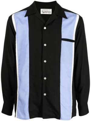 

50' striped cotton shirt, WACKO MARIA 50's striped cotton shirt