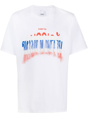 

Frayed logo T-shirt, Doublet Frayed logo T-shirt