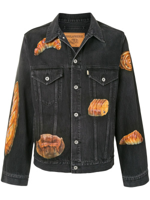 

Bread-print denim jacket, Doublet Bread-print denim jacket