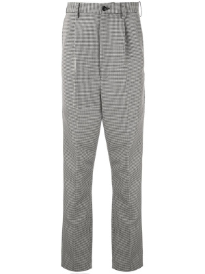 

High-rise Houndstooth trousers, Doublet High-rise Houndstooth trousers
