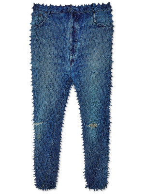 

Denim Shibori trousers, Doublet Denim Shibori trousers