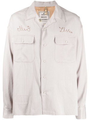 

Spread-collar shirt, Maison Mihara Yasuhiro Spread-collar shirt