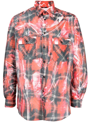 

Mirage check-pattern shirt, Doublet Mirage check-pattern shirt