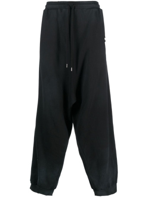 

Drawstring-waist cotton track pants, Maison Mihara Yasuhiro Drawstring-waist cotton track pants