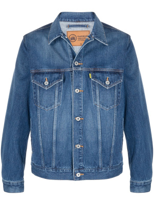 

Graphic print denim jacket, Doublet Graphic print denim jacket