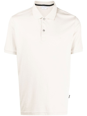 

Chest logo-print polo shirt, Calvin Klein Chest logo-print polo shirt