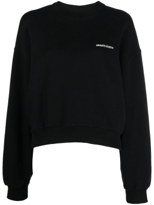 

Monogram logo-print sweatshirt, Axel Arigato Monogram logo-print sweatshirt