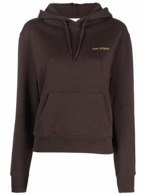 

Logo-print drawstring hoodie, Axel Arigato Logo-print drawstring hoodie