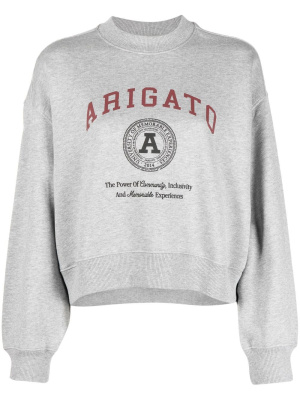 

Arigato University crew neck sweatshirt, Axel Arigato Arigato University crew neck sweatshirt