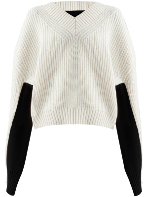 

Source chunky panelled jumper, Axel Arigato Source chunky panelled jumper