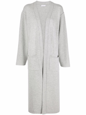 

Aimé ribbed-knit longline cardigan, ERES Aimé ribbed-knit longline cardigan