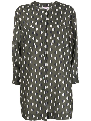 

Mars printed long-sleeve blouse, ERES Mars printed long-sleeve blouse