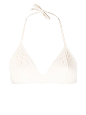 

Ribbed triangle bikini top, ERES Ribbed triangle bikini top