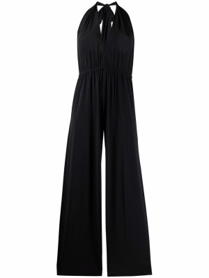 

Halterneck wide-leg jumpsuit, ERES Halterneck wide-leg jumpsuit