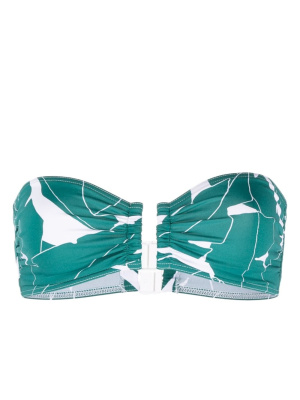 

Tabac abstract-print bandeau bikini top, ERES Tabac abstract-print bandeau bikini top