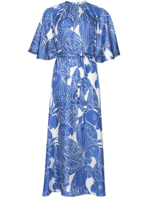 

Enrico graphic-print maxi dress, ERES Enrico graphic-print maxi dress