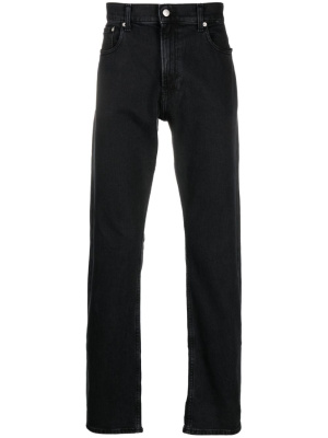 

Dark-wash straight-leg jeans, Calvin Klein Dark-wash straight-leg jeans