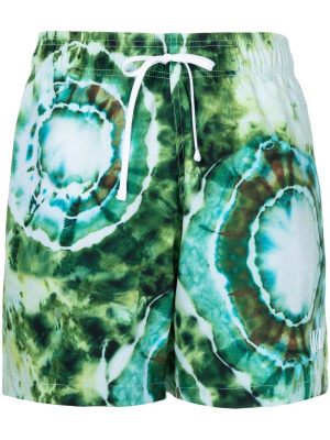 

Tie-dye drawstring swim shorts, AMIRI Tie-dye drawstring swim shorts