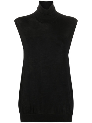 

Roll-neck wool vest, TOTEME Roll-neck wool vest
