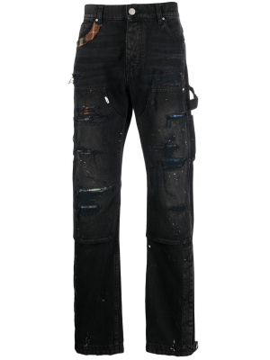 

Ripped-detail jeans, AMIRI Ripped-detail jeans