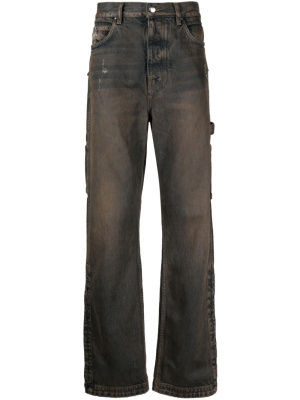 

Side-slit wide-leg jeans, AMIRI Side-slit wide-leg jeans