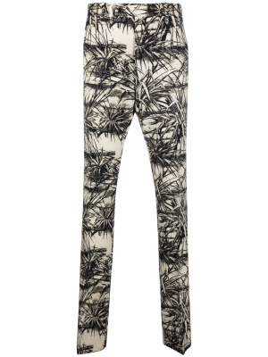 

Graphic-print flared trousers, AMIRI Graphic-print flared trousers