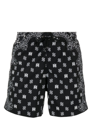 

Bandana-print swim shorts, AMIRI Bandana-print swim shorts