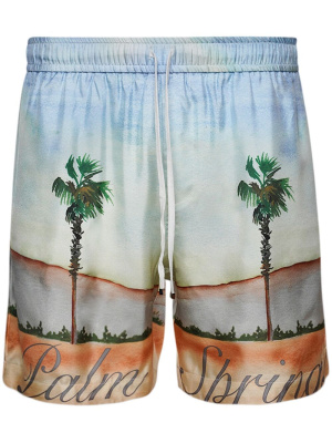 

Dinosaur Webster palm-tree shorts, AMIRI Dinosaur Webster palm-tree shorts