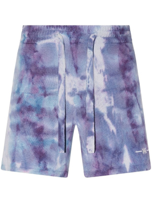 

Tie-dye knitted shorts, AMIRI Tie-dye knitted shorts