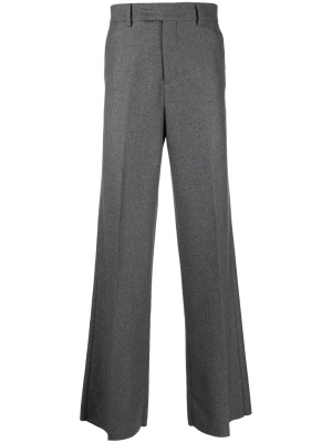 

Straight-leg marl-knit trousers, AMIRI Straight-leg marl-knit trousers