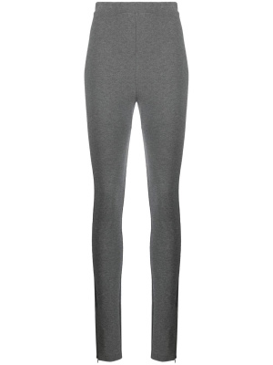 

Ankle-zip high-waisted leggings, TOTEME Ankle-zip high-waisted leggings