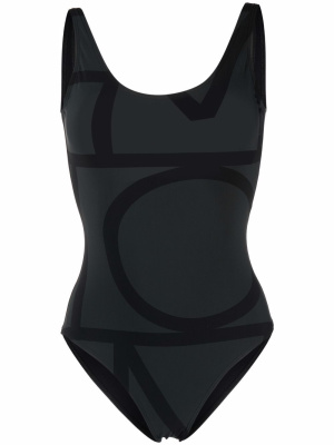 

Monogram low-back swimsuit, TOTEME Monogram low-back swimsuit