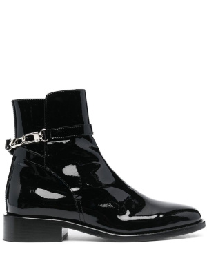 

The Jodhpur patent leather boots, TOTEME The Jodhpur patent leather boots