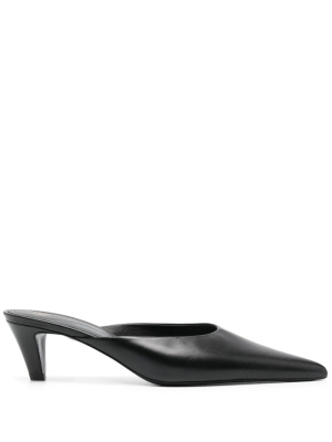 

65mm leather mules, TOTEME 65mm leather mules
