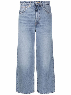 

High-waisted wide-leg jeans, TOTEME High-waisted wide-leg jeans