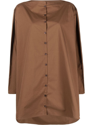 

Boat-neck organic cotton dress, TOTEME Boat-neck organic cotton dress