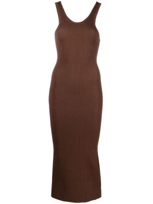 

Scoop-neck knitted dress, TOTEME Scoop-neck knitted dress