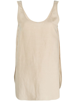 

Side slits sleeveless top, TOTEME Side slits sleeveless top